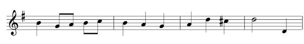 notated example