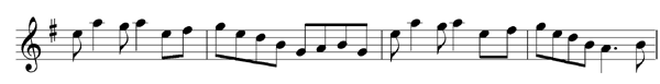 notated example