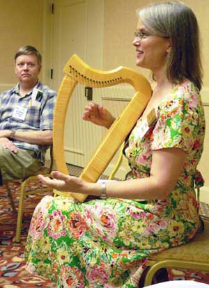 photograph of teaching at a workshop